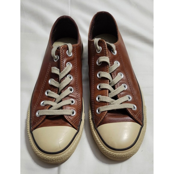 Converse Shoes - Converse Chuck Taylor All Star City Trek Brown Leather Low Top Sneakers 141969C